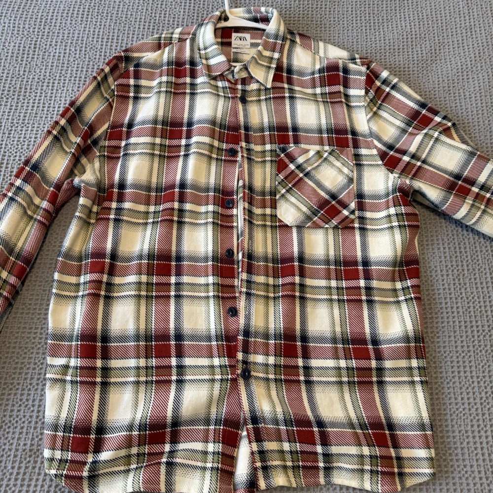 Plaid Men’s Casual Button Down